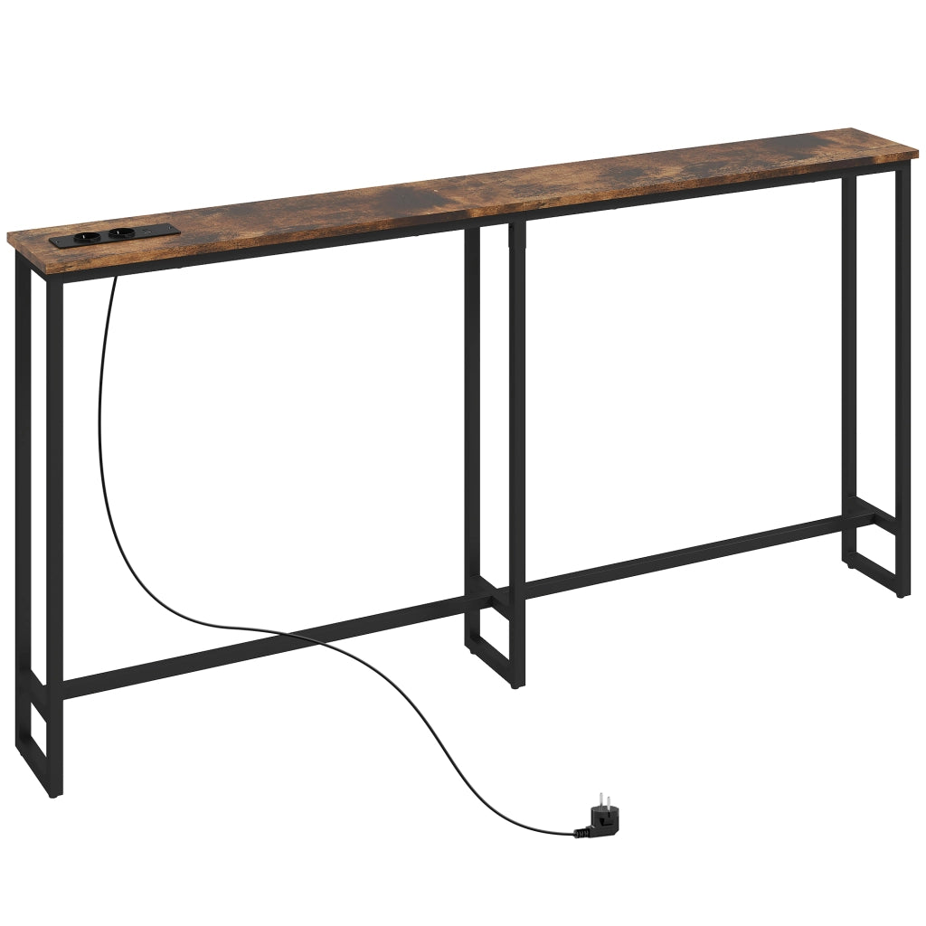 Tavolo console ¨C Minimal ¨C marrone 160x80x20