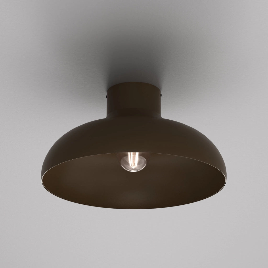 Lampada da soffitto decorativa Basca 1xE27 bronzo Luminex