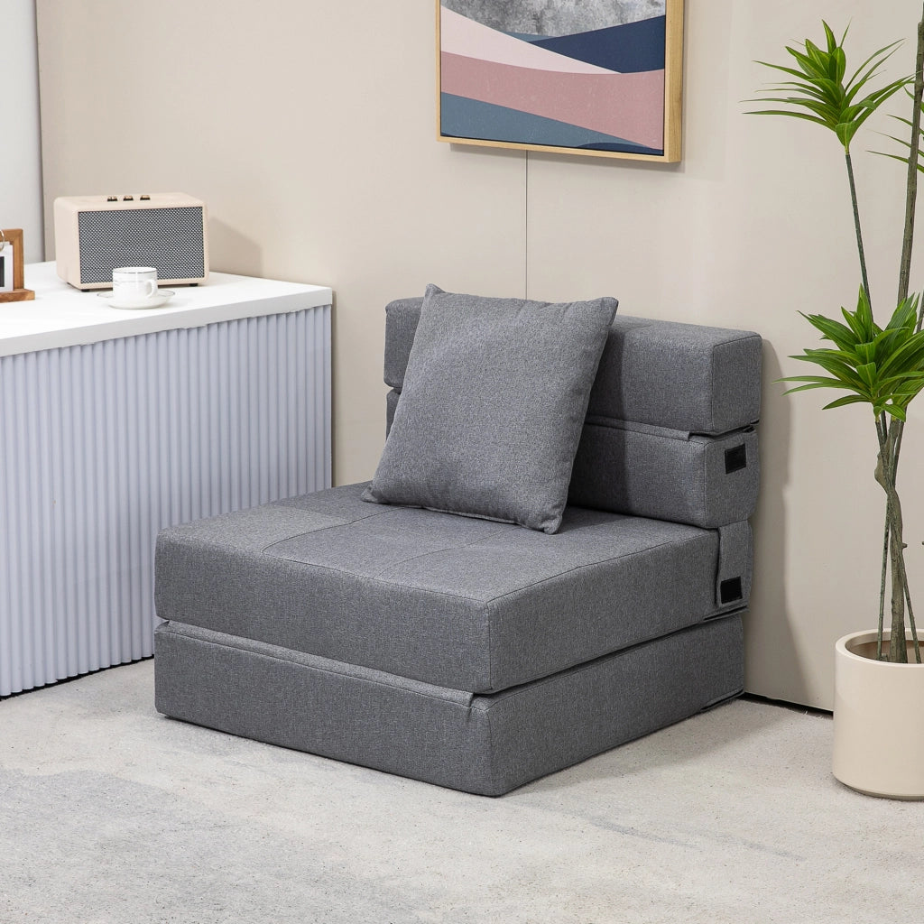 Poltrona Letto ¨C Minimal ¨C Grigio Scuro 70x70x61