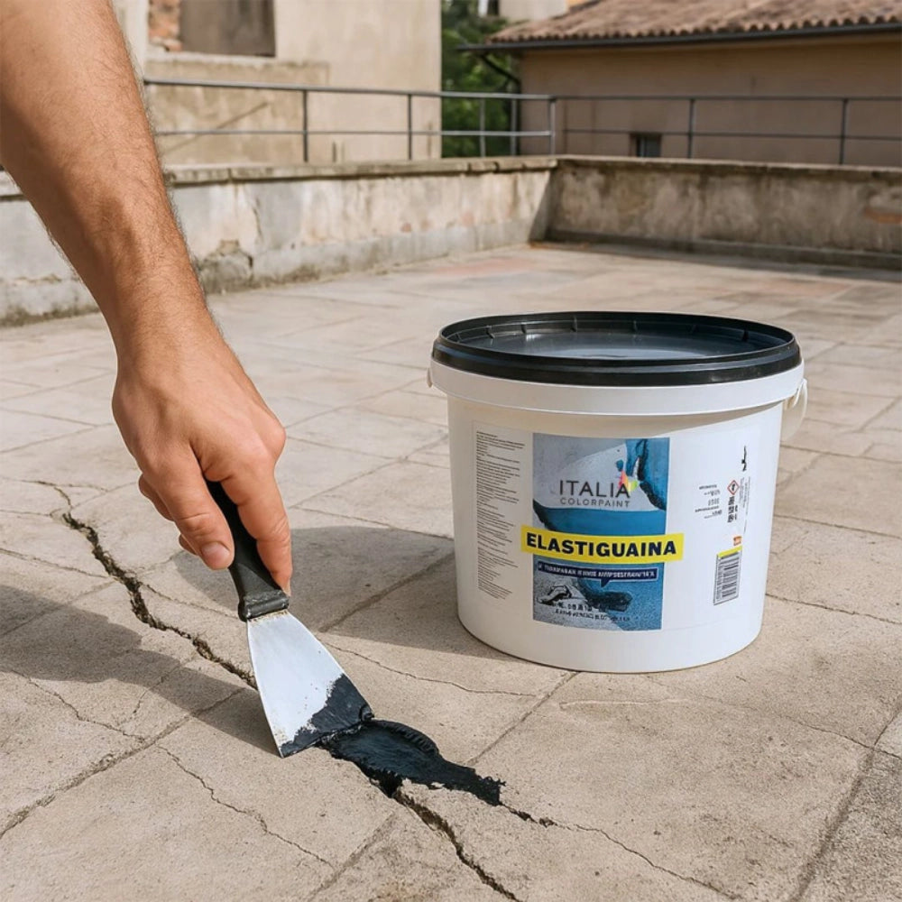 Elastiguaina elastomerica bituminosa impermeabilizzante alta resistenza *** formato 5 kg, confezione 1