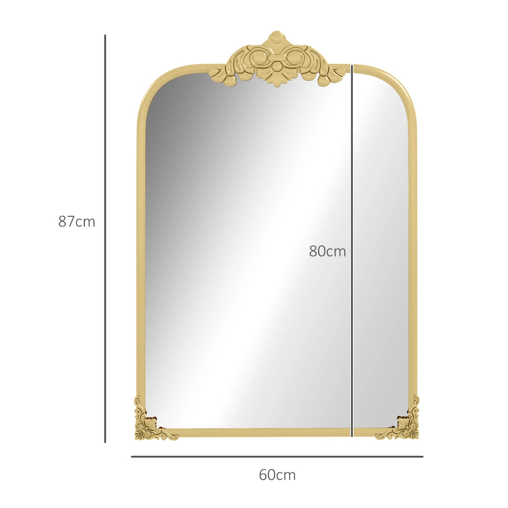 Specchio da parete ¨C Xylo ¨C 60x3x87cm color oro