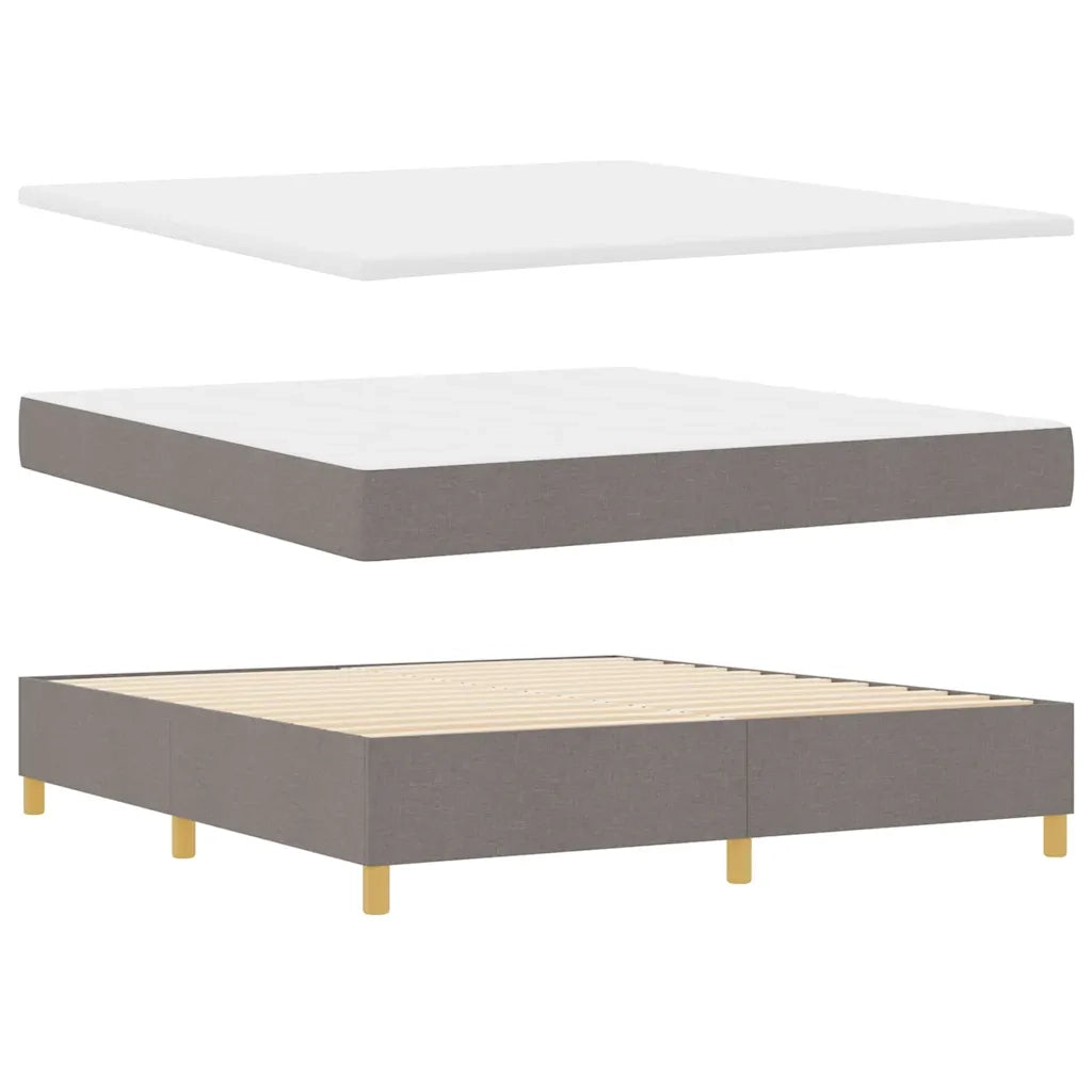 Letto a molle con testiera Talpa 180 x 200 cm Tessuto 3339718