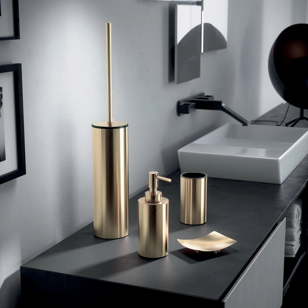 DISPENCER ELETTRA D.7XH19CM INOX COLOR ORO