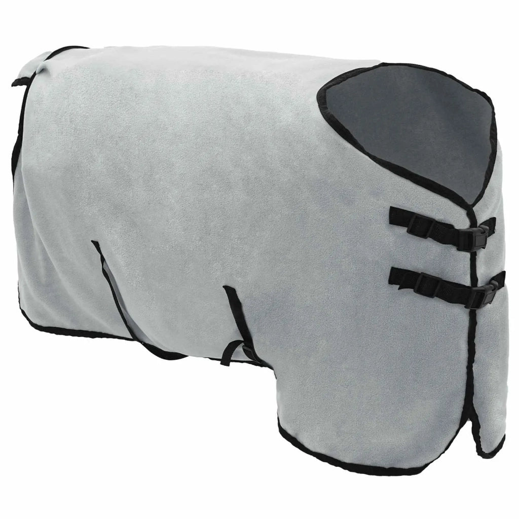 Coperta per Cavalli Grigio chiaro e rosa completo 95 cm 42013219