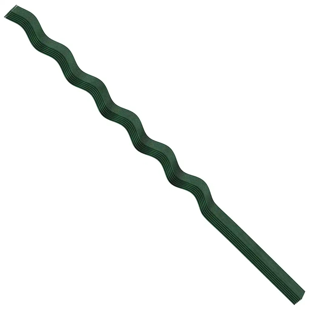 Supporto per piante 50 pcs Verde 150 x 0,6 x 0,6 cm Acciaio 4107058