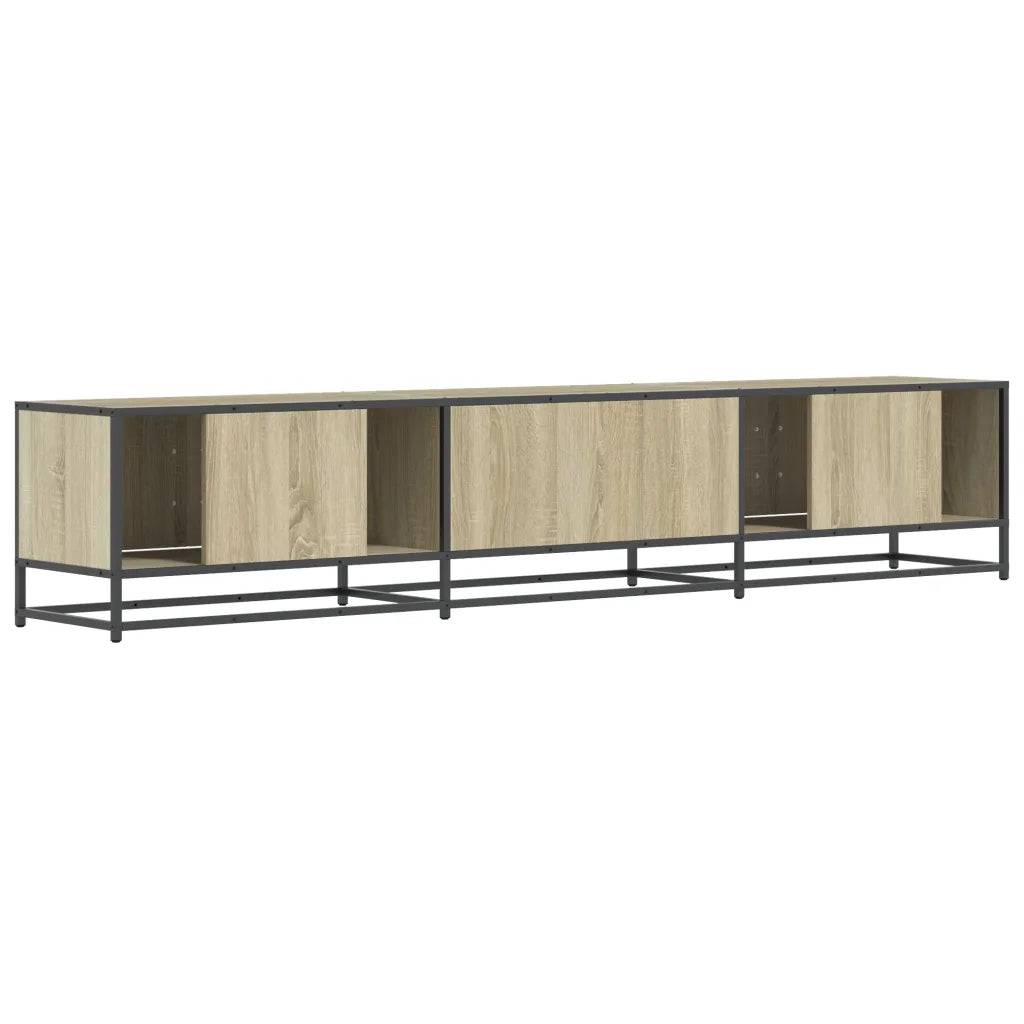 Mobile per TV Rovere Sonoma 210x35x41 cm in Truciolato 3300791
