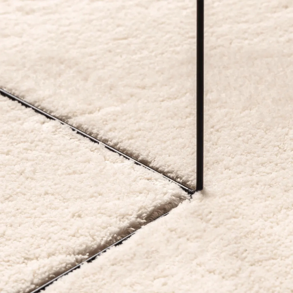 Tappeto del soggiorno | Tappeto a Pelo Corto HUARTE Morbido e Lavabile Beige 160x230 cm