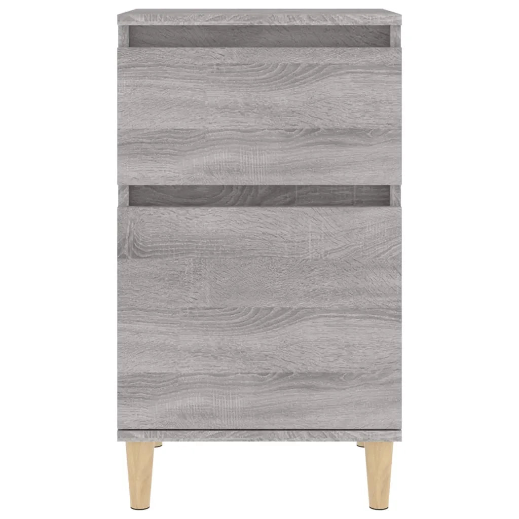 Comodino Grigio Sonoma 40x35x70 cm 819704