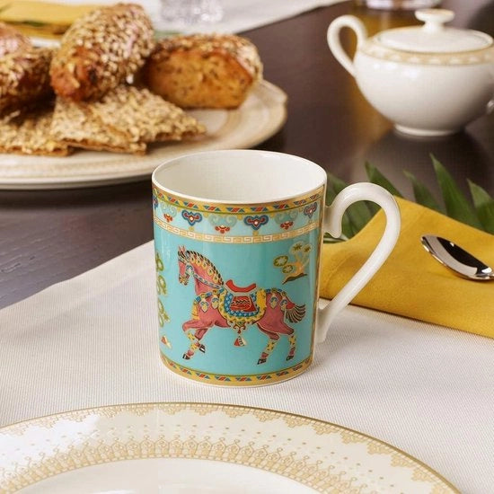 Tazza da caffè con manico - Blu Samarcanda 300 ml