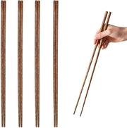 Estitto in legno lungo - 4 paia - 38 cm