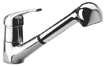 Miscelatore Lavello con Doccetta Estraibile serie PEGASO