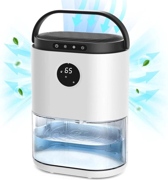 Dehumidificatore 2300ml per Camera da Letto e Bagno - Disidratazione Automatica e Spegnimento