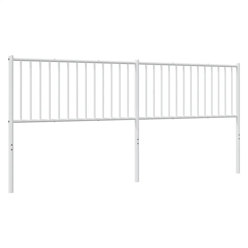 Testiera di Ricambio in Metallo Bianco 200 cm 350969