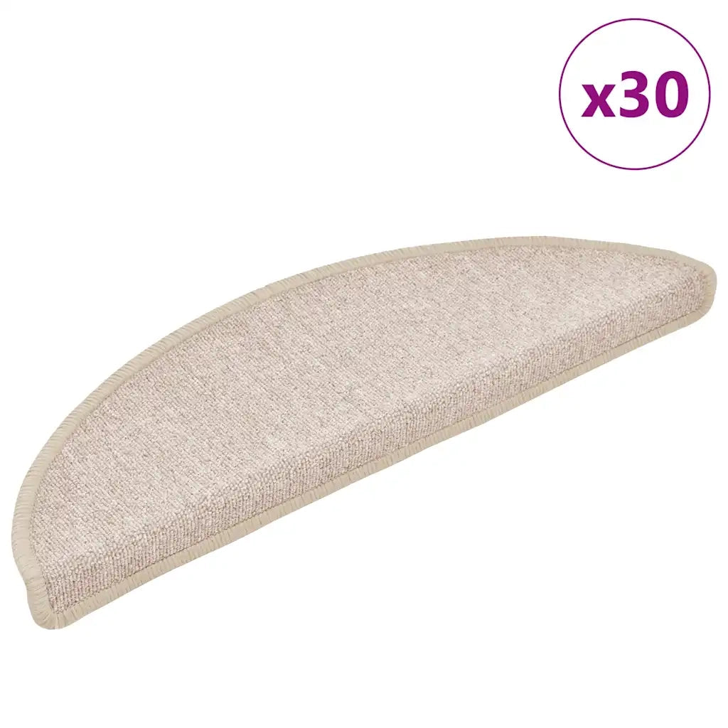 Tappetini per scale 30 pz 56x17x3 cm Talpa Semicircolari 3365739