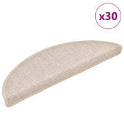Tappetini per scale 30 pz 56x17x3 cm Talpa Semicircolari 3365739