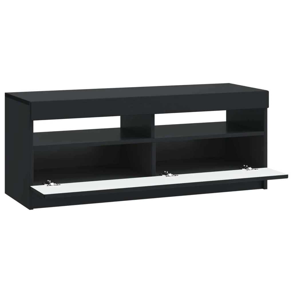 Mobile TV LED Nero Legno ingegnerizzato 897866