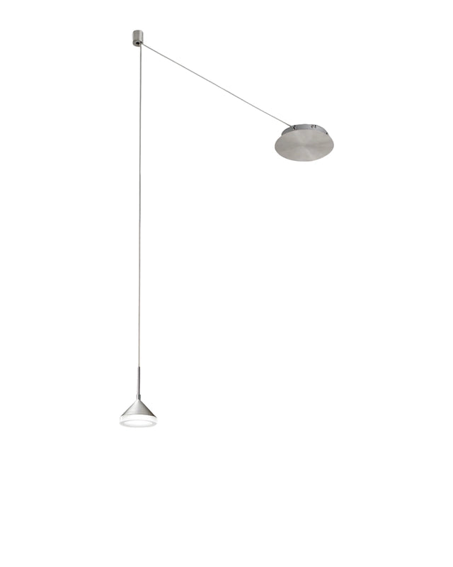 Lampadario a sospensione Isabella a Led in metallo e metacrilato 3410-41-212 Fabas Luce