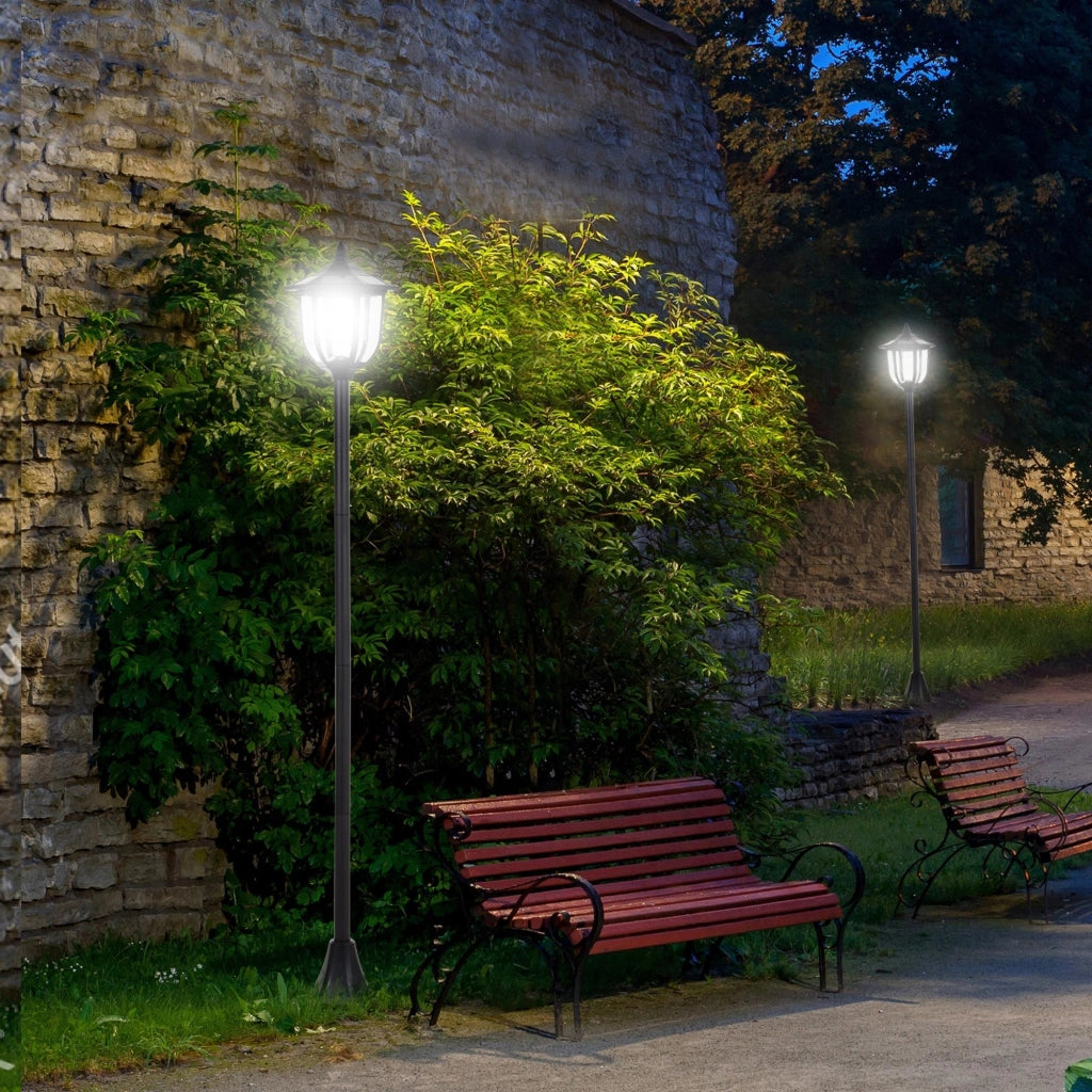 Lampione da Esterni con 6 Luci LED ¨C Minimal ¨C Impermeabile
