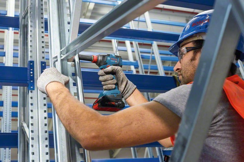 Bosch Professional 06019J2205 GDX 18V-200 Avvitatore a Impulsi 2 in 1 Motore Brushless 200 Nm Senza Batteria e Caricatore in L-BOXX 136 colore Nero