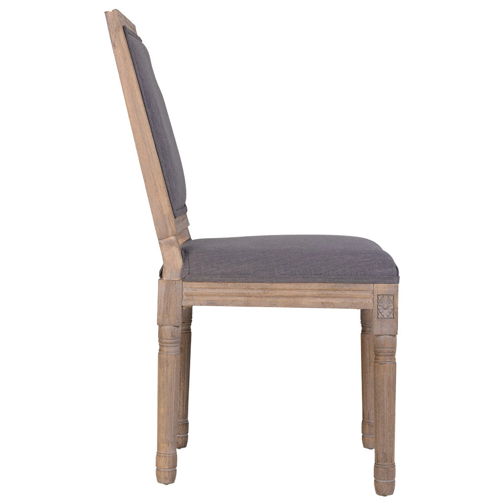 Sedia in legno imbottita 50x46x95h cm