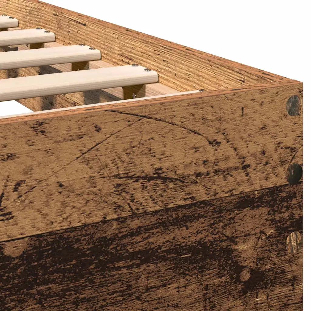 Struttura del letto Legno vecchio 203 x 104 x 70 cm 3376050