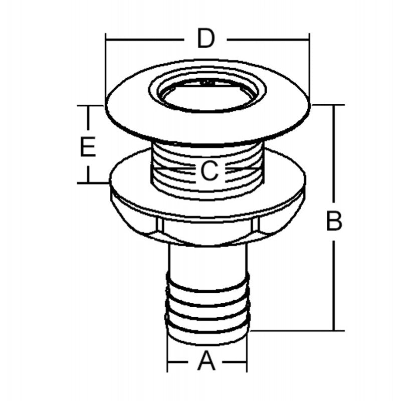 SCARICO PVC/INOX Ø MM. 26