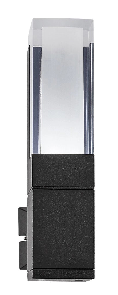 Applique esterno LED 7W CCT IP54 nero Rabalux Darvas