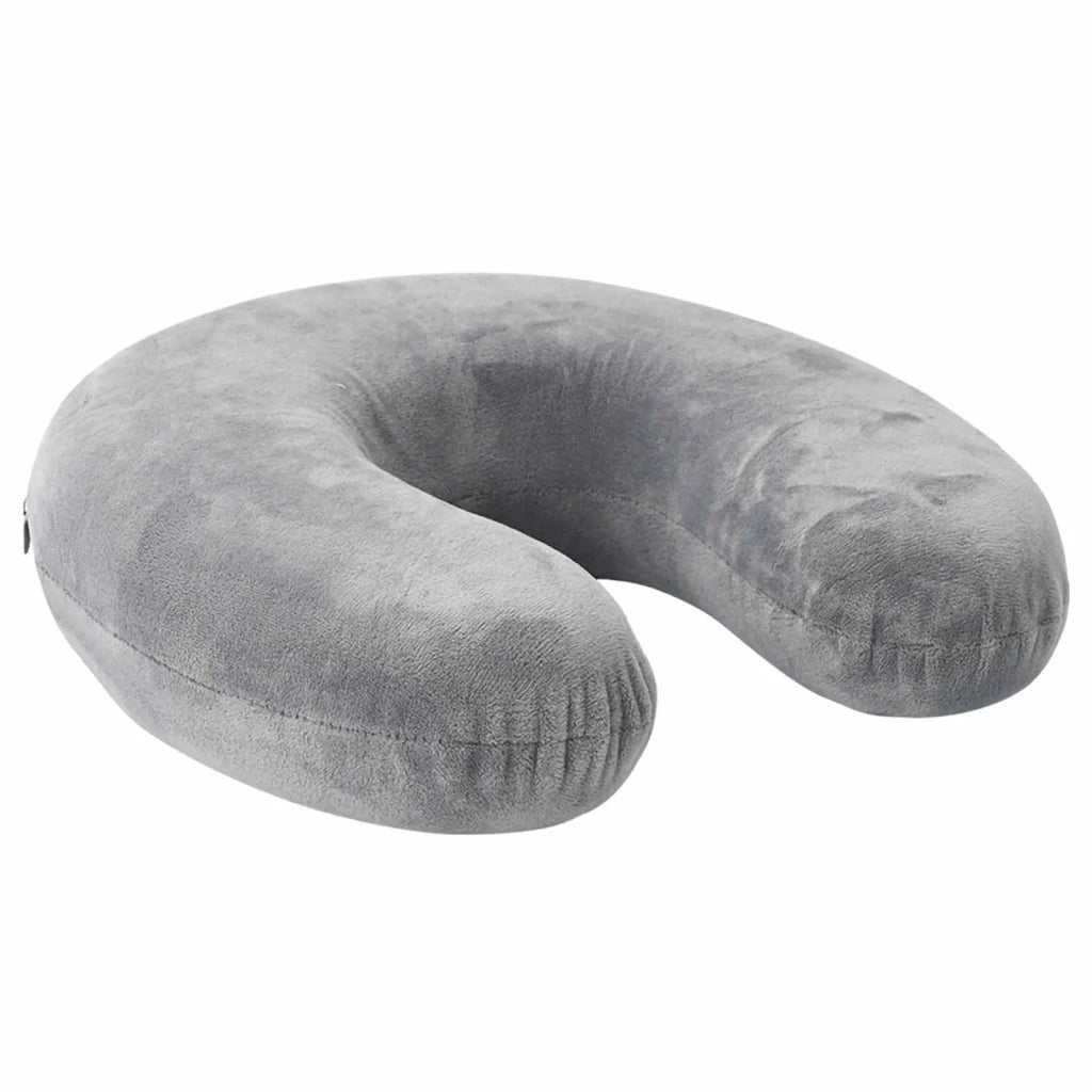 Cuscino da viaggio per il collo Grigio Schiuma Memory 42012700
