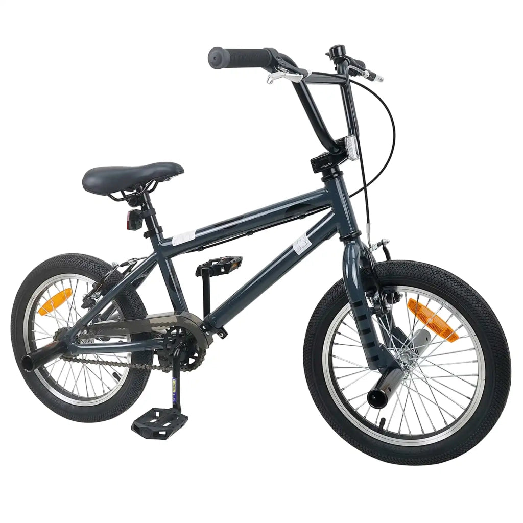 BMX 16 Pollici per 5-8 anni Grigio Scuro