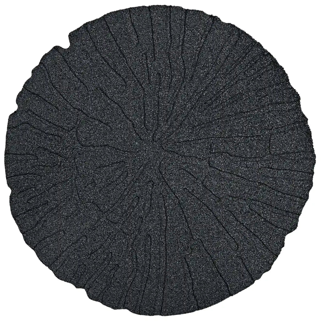 Pietra da Passo 6 pz Nero ? 45 x 1,8 cm Gomma CFW3419146