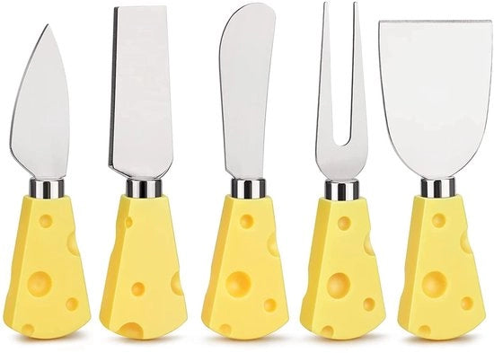 Set per formaggio in acciaio inossidabile - 5 pezzi