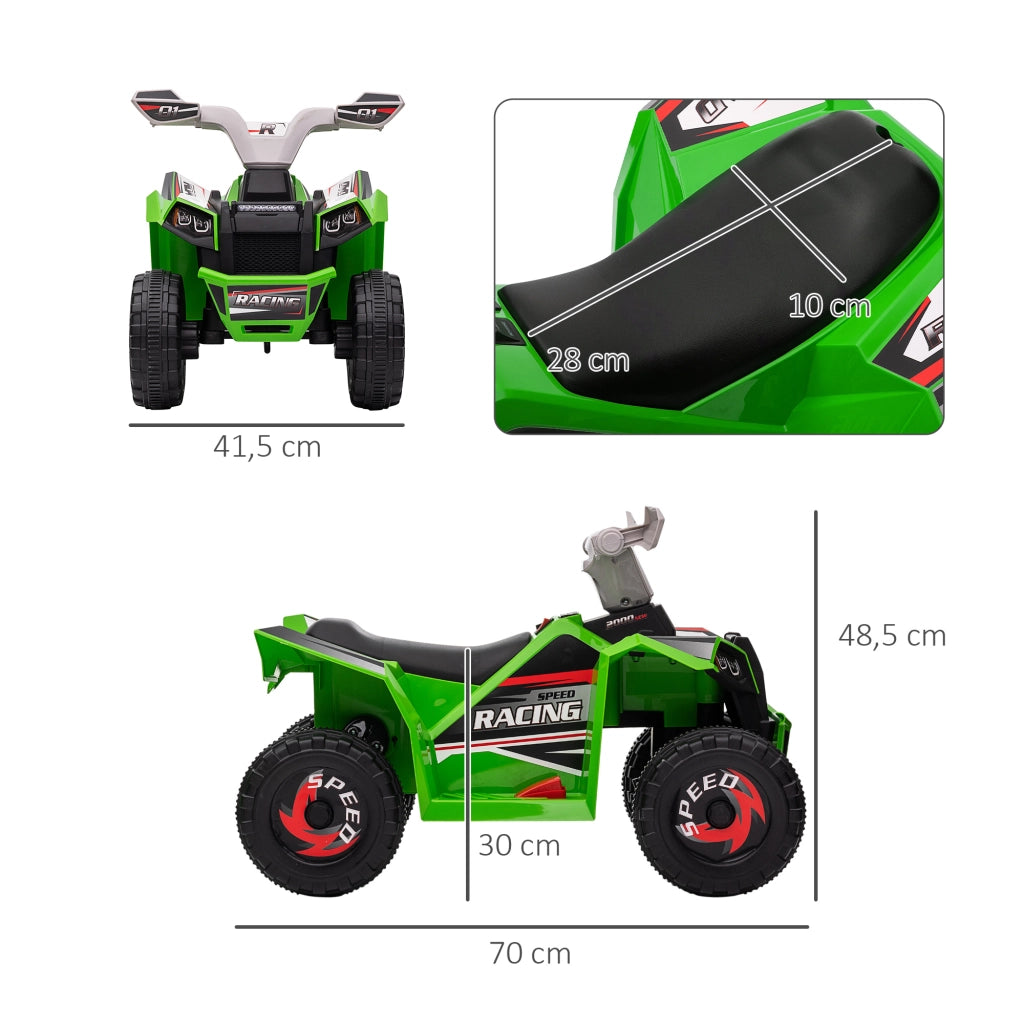 Quad elettrico per bambini ¨C zephmum ¨C Verde