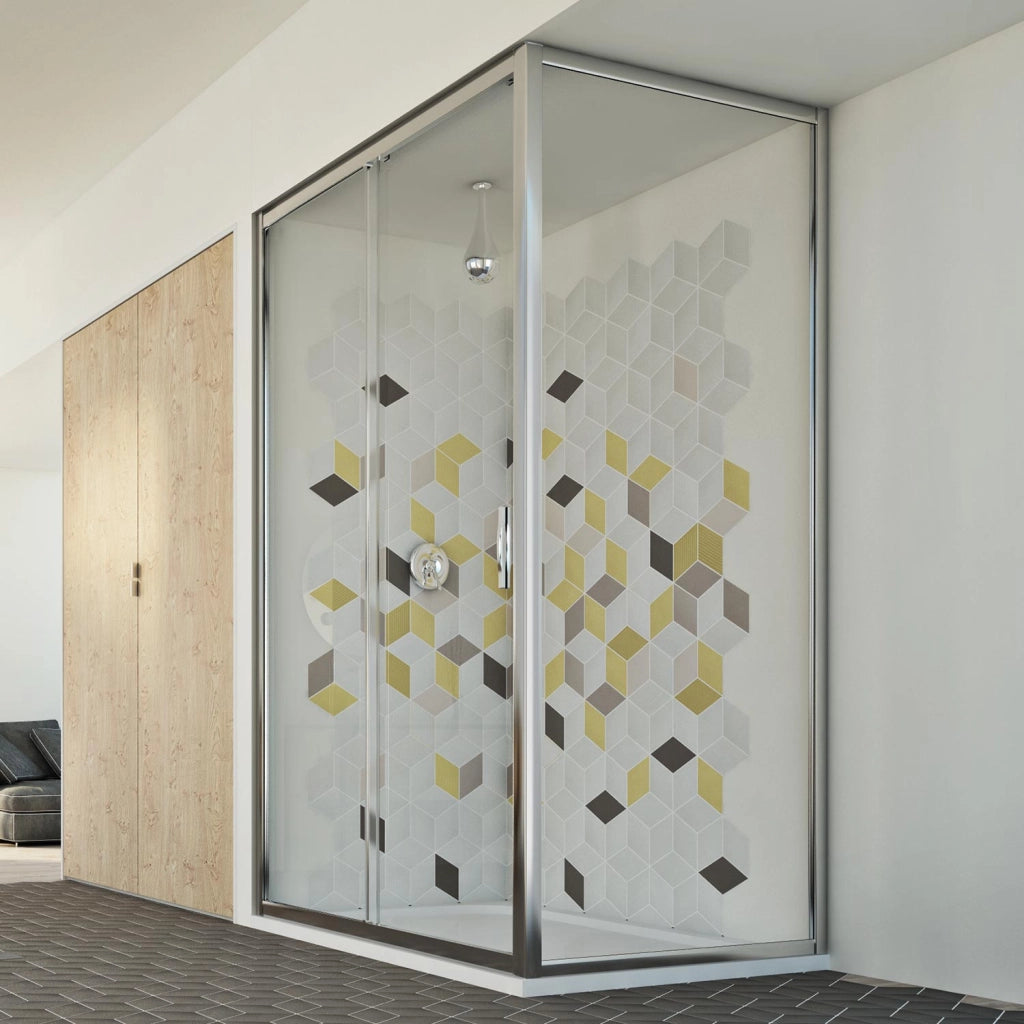 Box Doccia 75x140 CM H198 trasparente mod. Young Duo 1 Anta