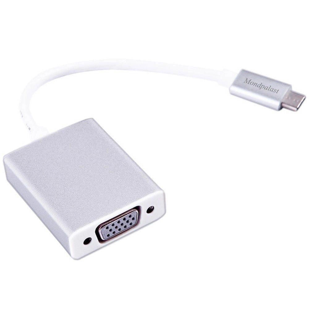 Trade Shop - Adattatore Convertitore Da Type-c A Vga Per Pc Smartphone Full Hd 1080 Tpc-vga266 -