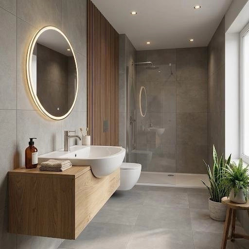 Lavabo sospeso con troppopieno in ceramica Rak Ceramics Orient - Bianco