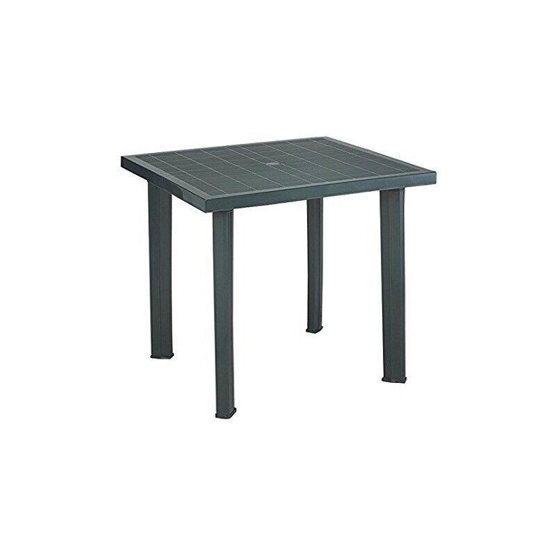 MAURY'S TAVOLO FIOCCO DA ESTERNO 80 X 75 X 72 CM VERDE