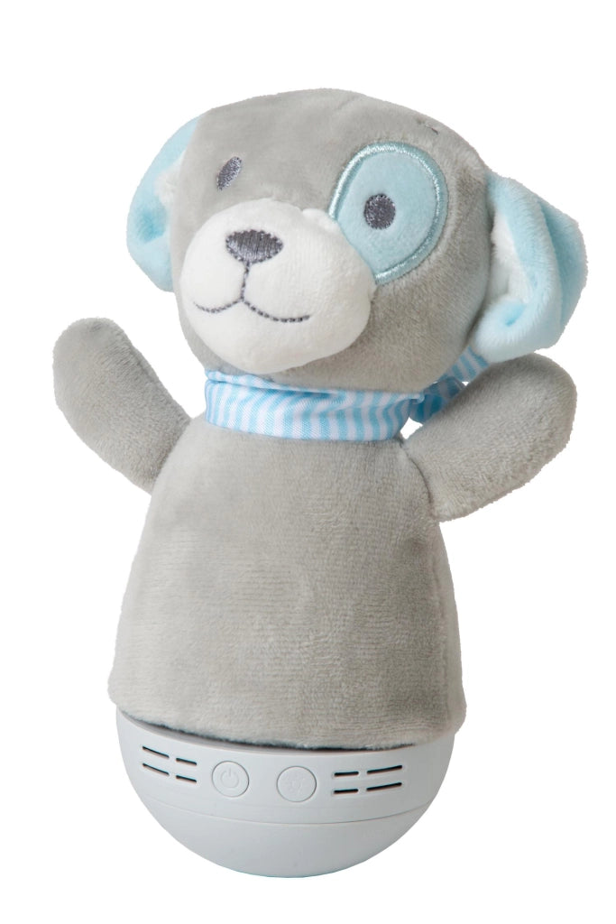Lampada notturna bambini DOLLY cane grigio LED Lucide