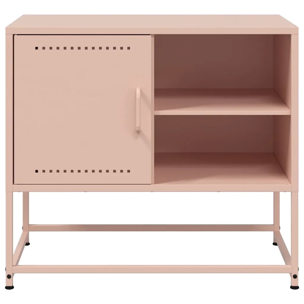 Mobile TV Rosa 68x39x60,5 cm in Acciaio 846519