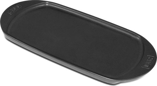 Piastra Grill per Hamburger e Altri - Resistente a Lavastoviglie - 22 x 40 cm