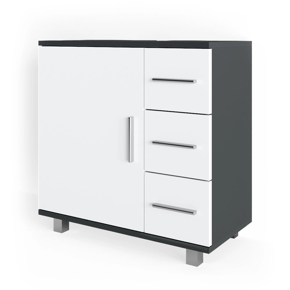 Vicco Mobile sottolavabo per bagno Antracite 33 x 60 cm