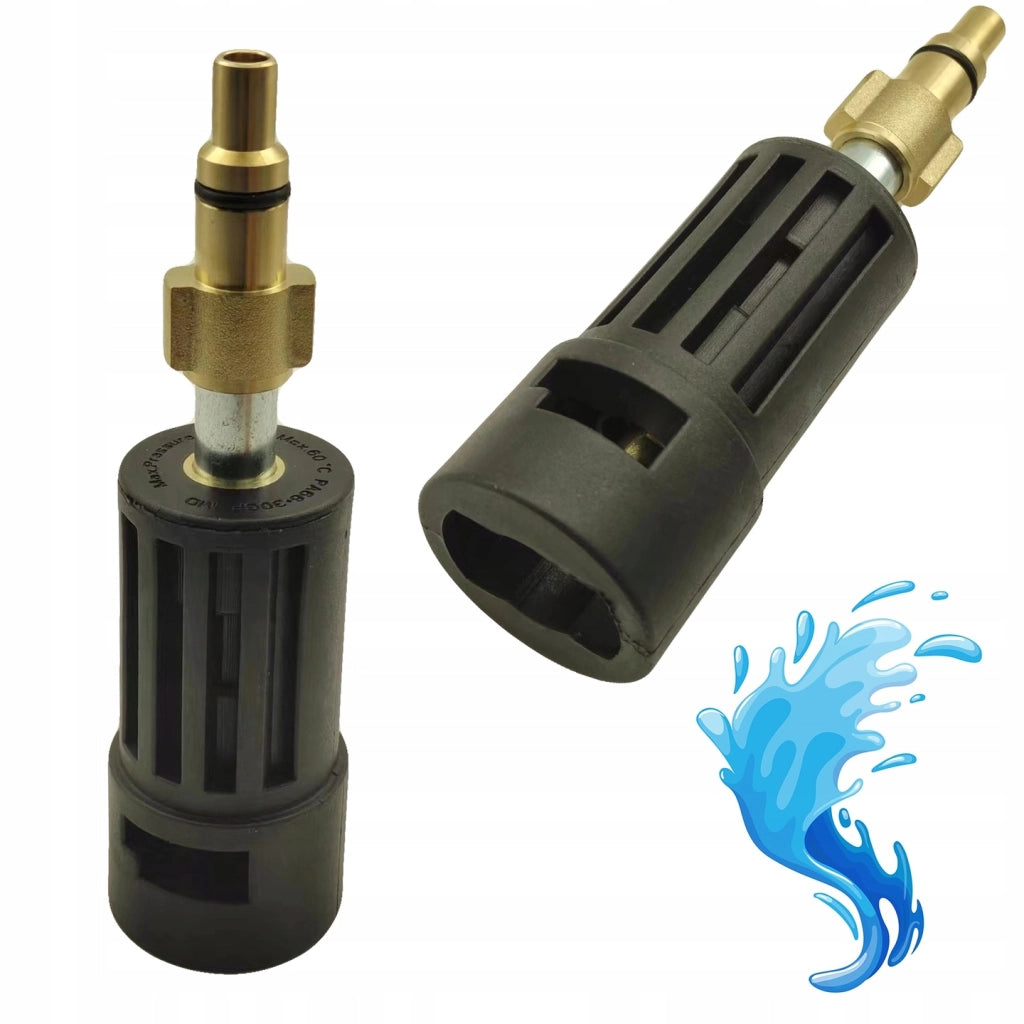Set di Accessori per Idropulitrice – Compatibile con Kärcher K2–K7 | T-Racer, Lancia 58 cm, Adattatore Lavor