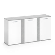 Vicco Credenza Calcestruzzo 40 x 80 cm con ante