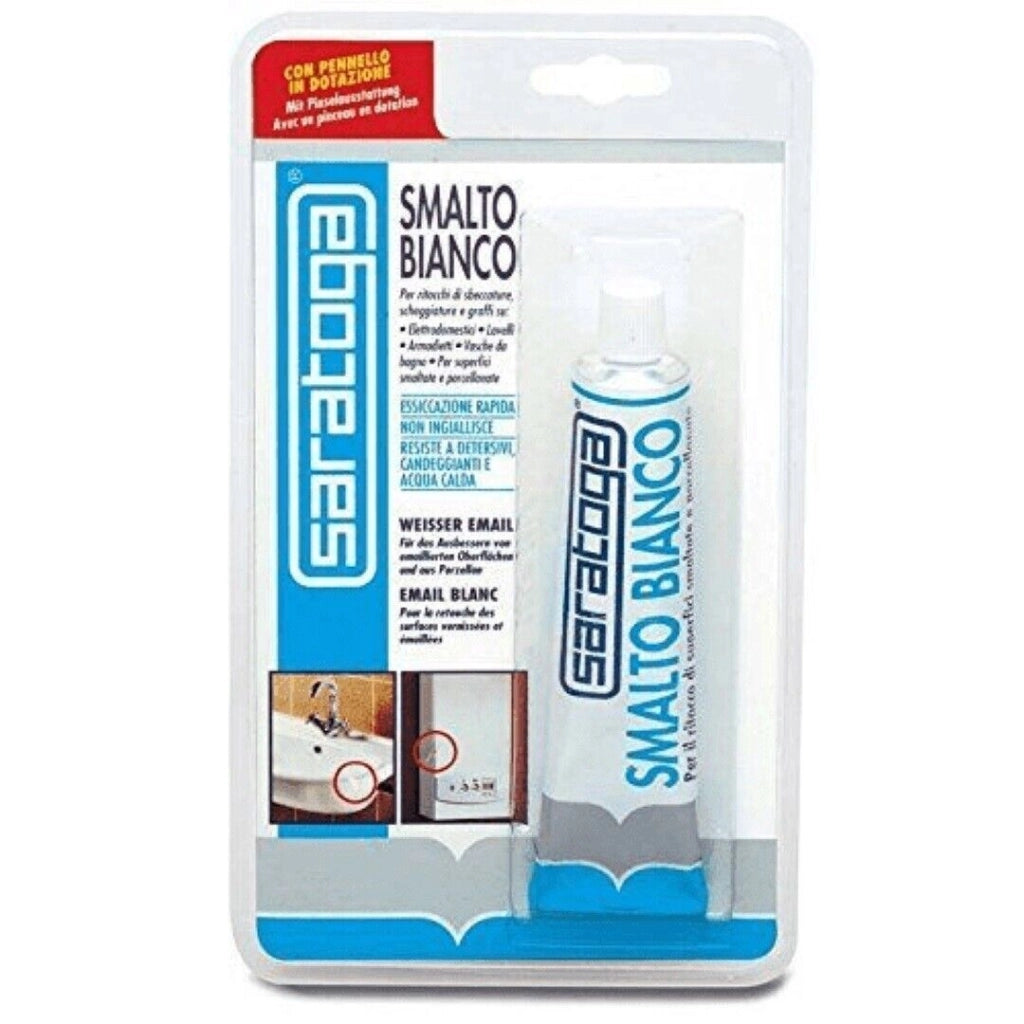 Smalto Per Sanitari 1 Mano Bianco Lucido Deluxe Saratoga - Saratoga