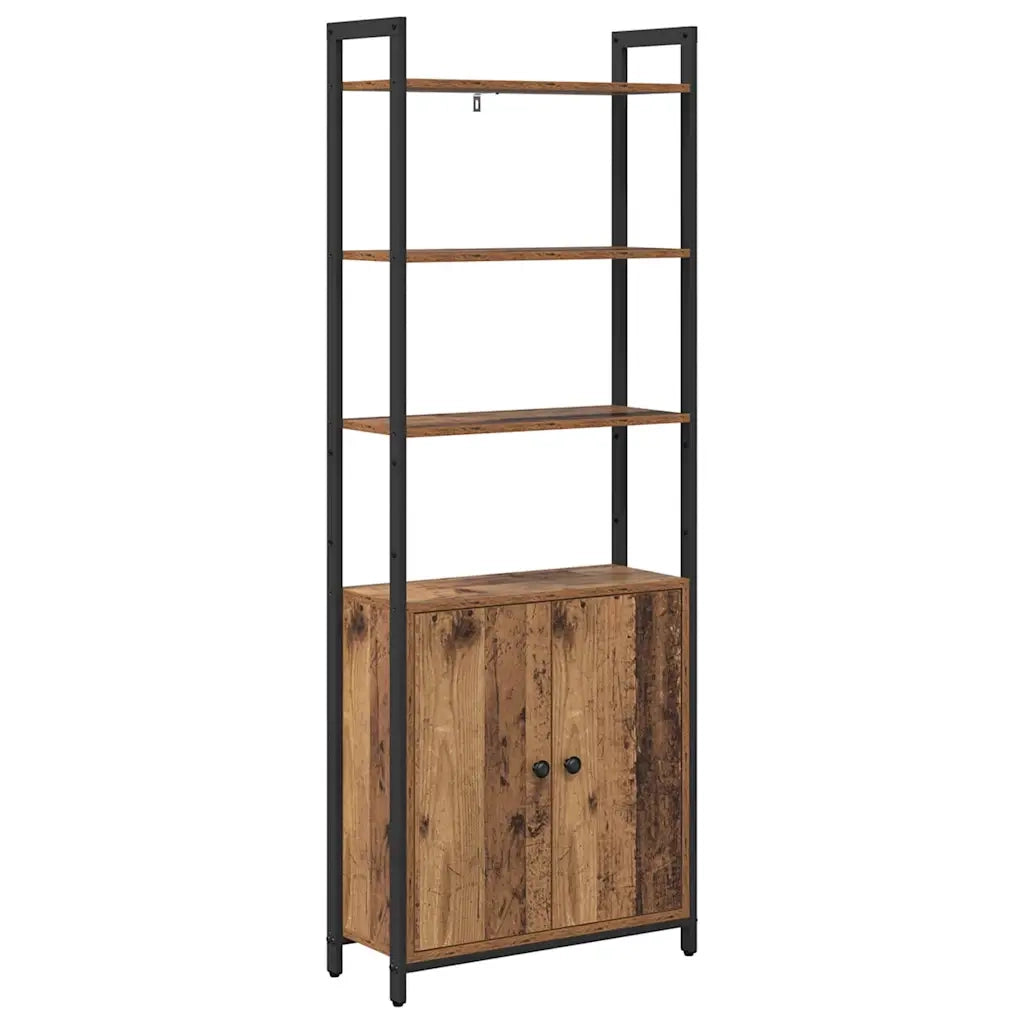 Armadio per Libri Legno vecchio 60 x 24 x 161 cm 883860