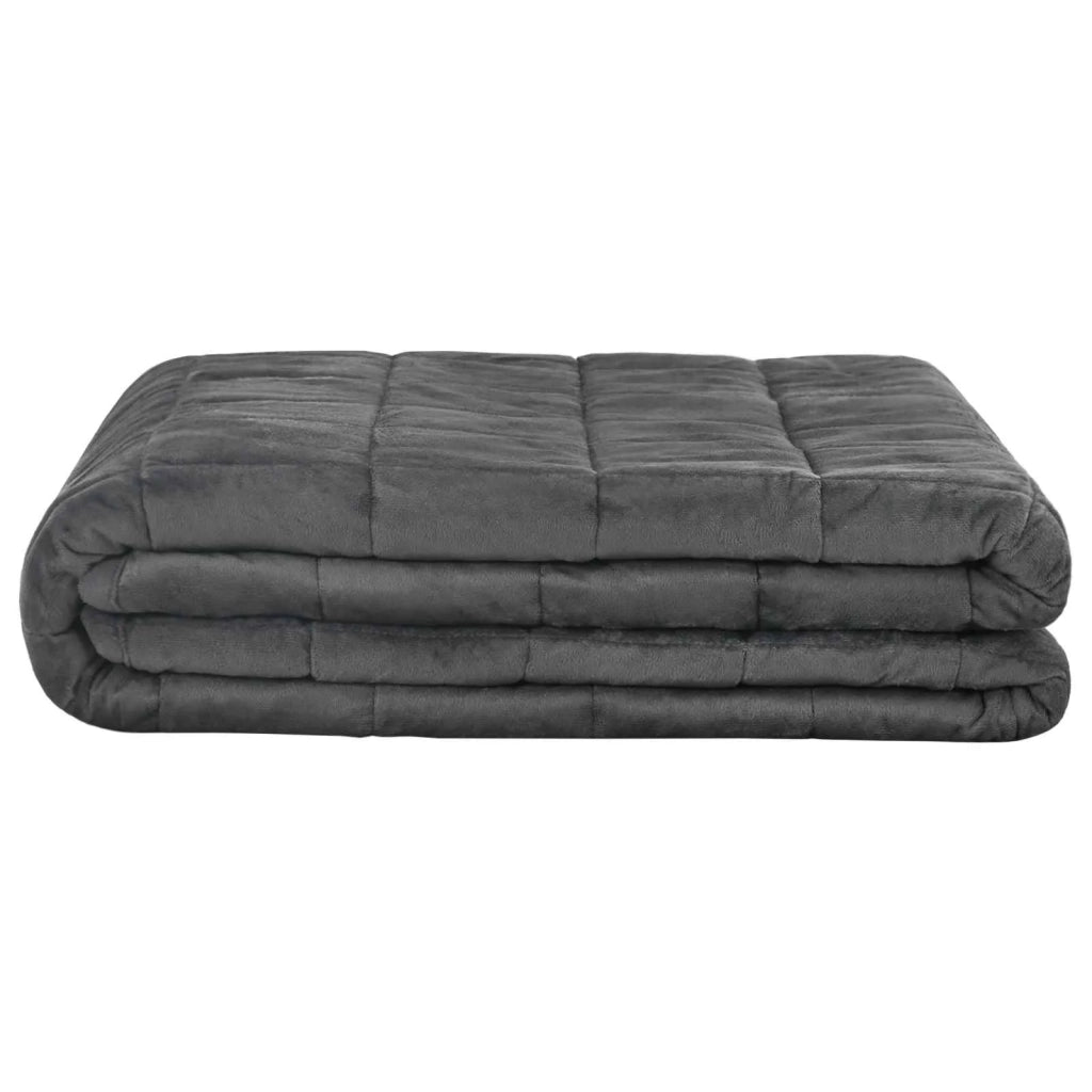 Coperta Ponderata Antracite 200 x 220 cm 13 kg 100% Cotone 205T 3442985