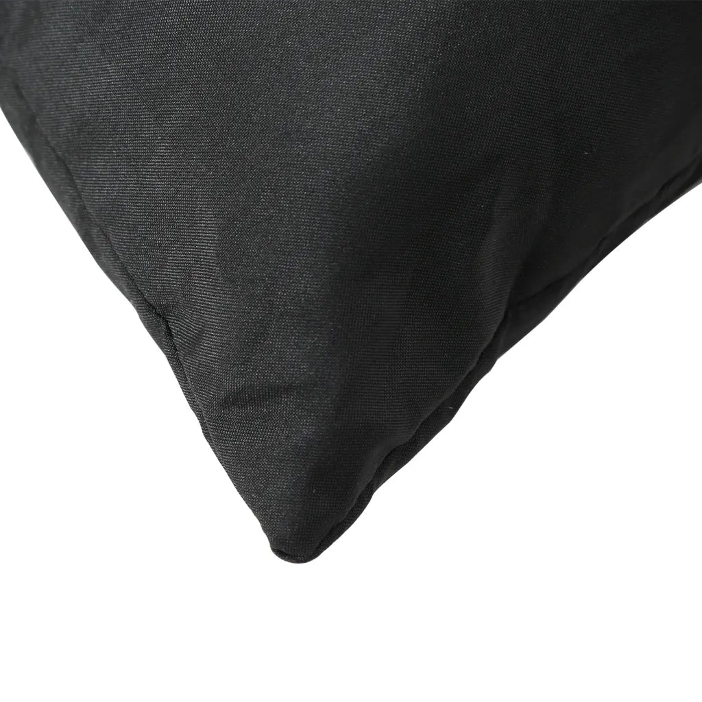 Cuscini per Divano 4 pz Neri 40x40 cm in Tessuto 360366