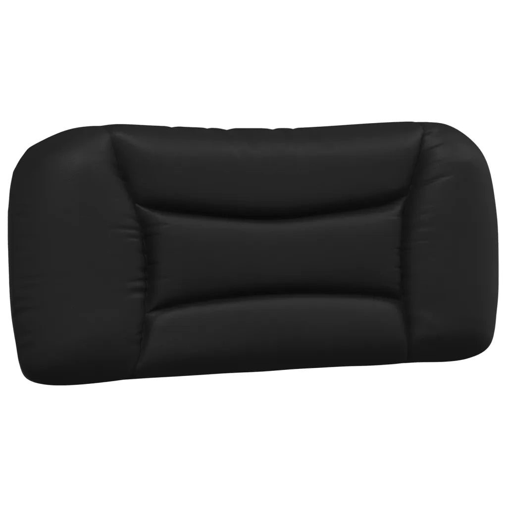 Letto con Materasso Hvar Nero 80x200 cm in Similpelle
