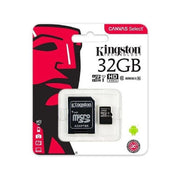 Trade Shop - Kingston Micro Sd 32 Gb Classe 10 Microsd 80 Mb/s Canvas Scheda Memoria 32gb -
