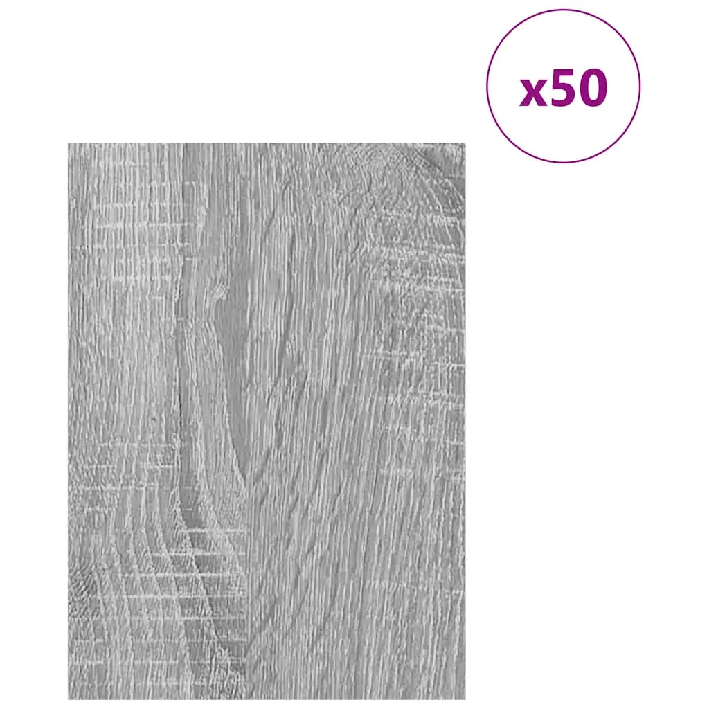 Pannelli decorativi 50 pz Grigio Sonoma 15 x 21 x 0.27 cm CFW8441393