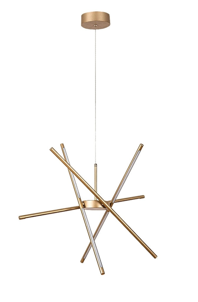 Lampada sospensione Rabalux Henli2 LED 40W oro 3000K